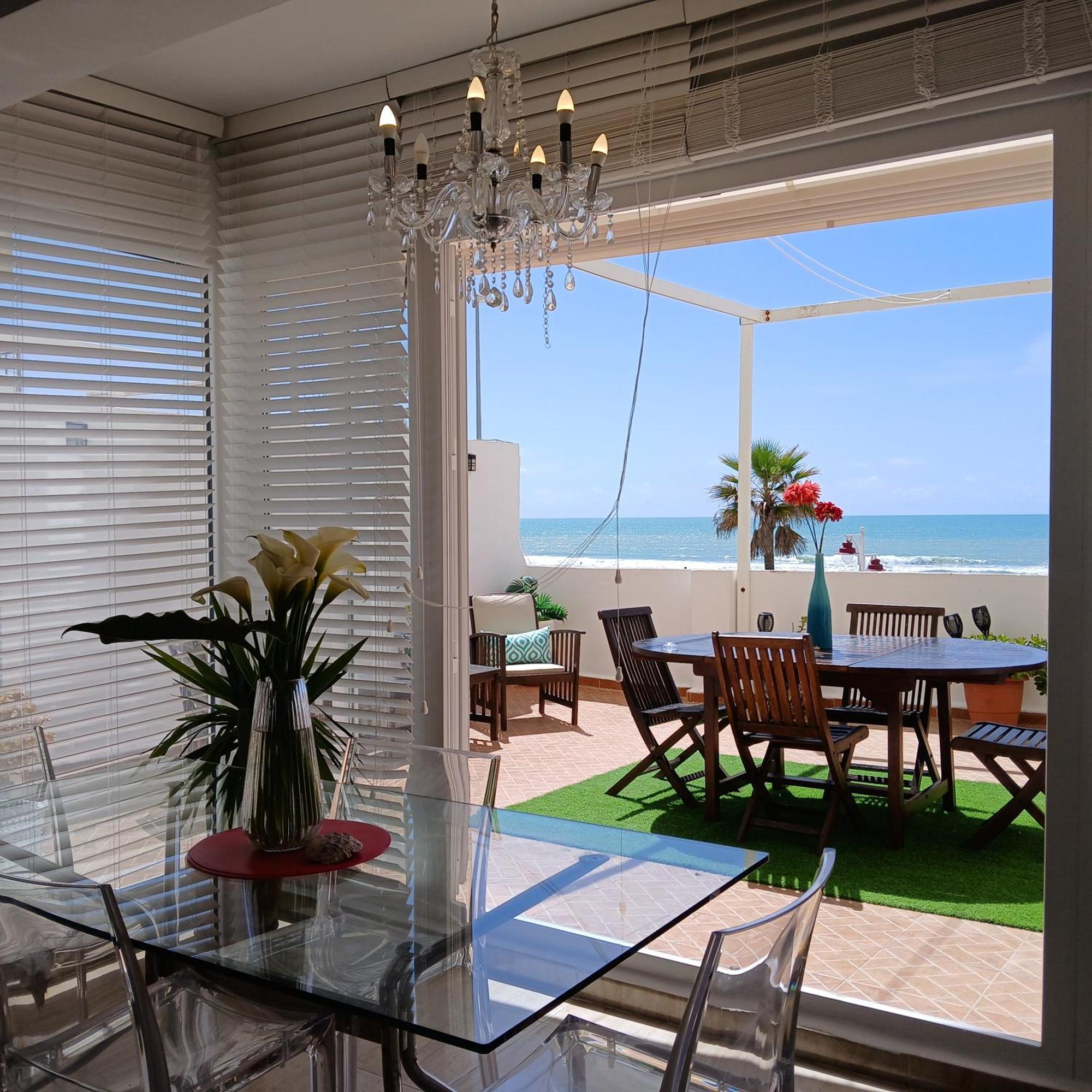 Amazing Frontal Beach Apartment #Traveller'S Awards2023 Кадіс Екстер'єр фото